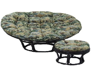 Papasan Chair with Tapestry Fabric Papasan Chair with Tapestry Fabric