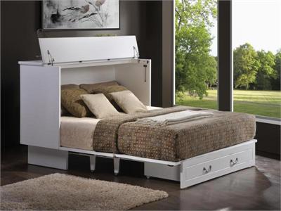 Creden-ZzZ Bed White Creden-ZzZ Bed White
