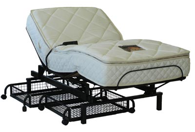 Electric Adjustable  Mattress on Adjustable Bed
